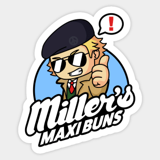 Millers Maxi Buns Sticker